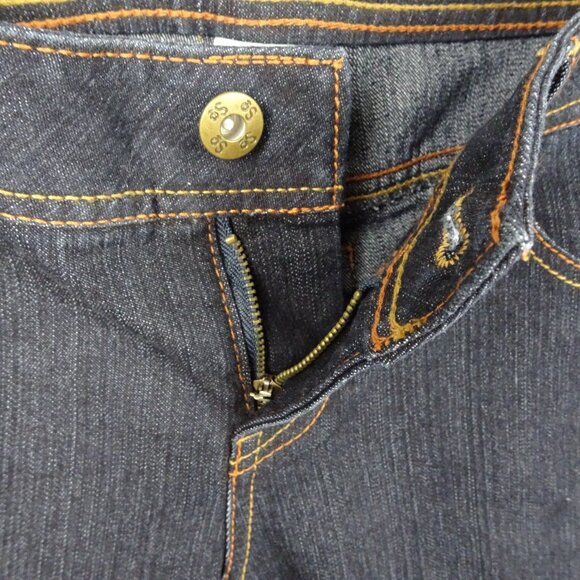 So Juniors Low Rise Flare Jean Size 7 Long - Picture 4 of 8